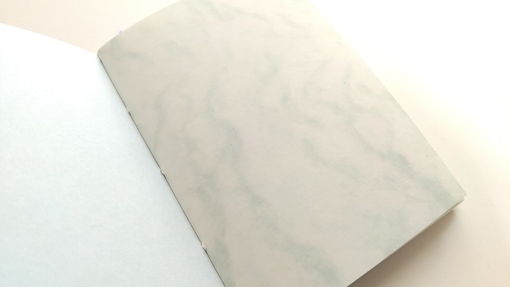 A6ノート 「青の稜線」【紙たくさん!ノート】