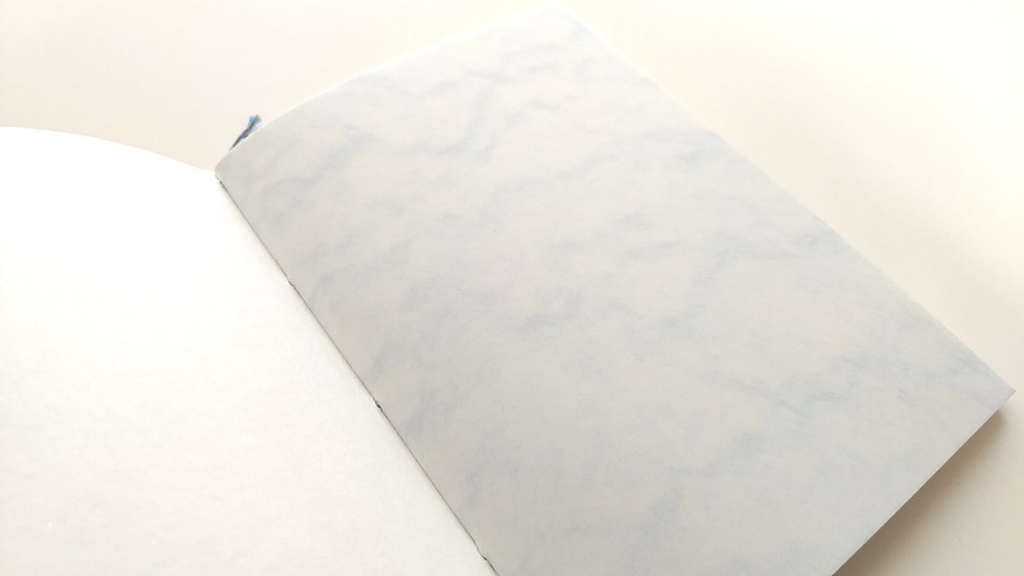 A6ノート 「青の稜線」【紙たくさん!ノート】