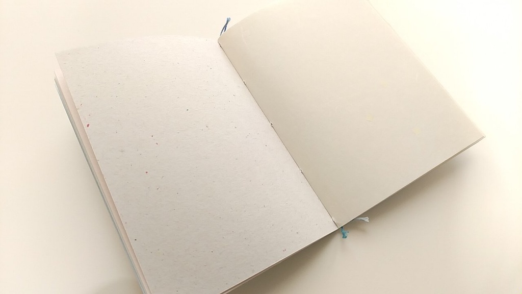 A6ノート 「青の稜線」【紙たくさん!ノート】