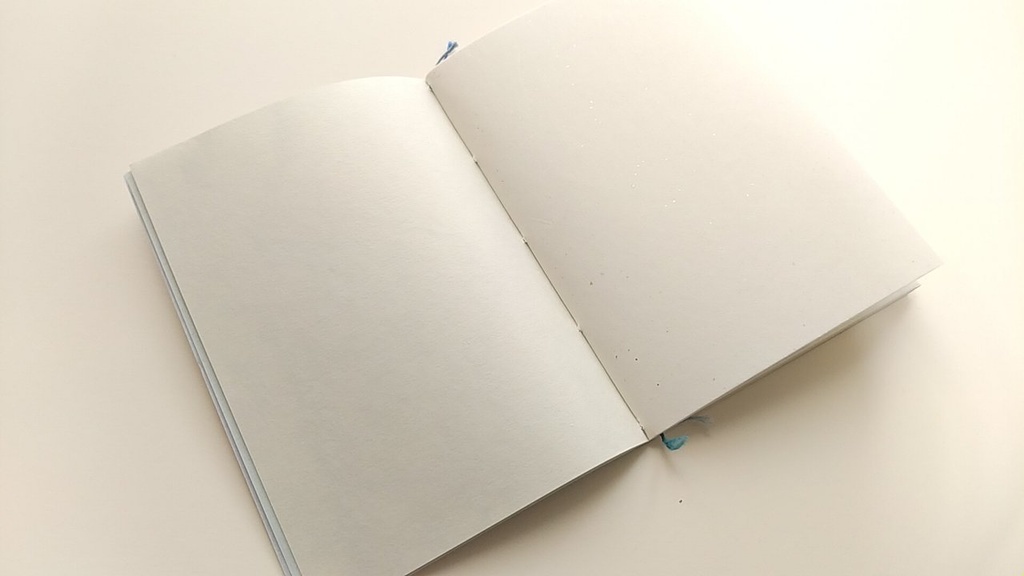 A6ノート 「青の稜線」【紙たくさん!ノート】