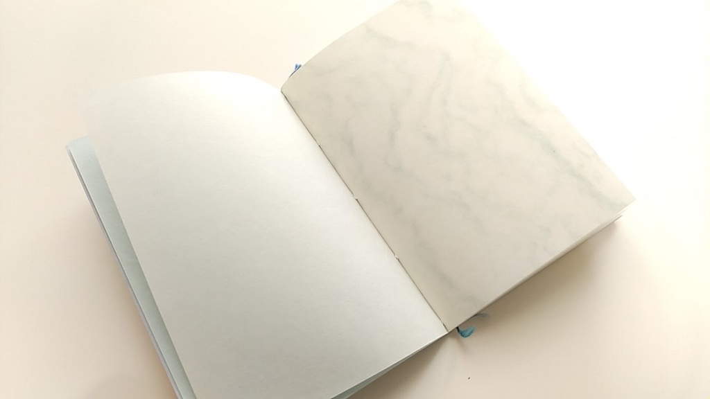 A6ノート 「青の稜線」【紙たくさん!ノート】