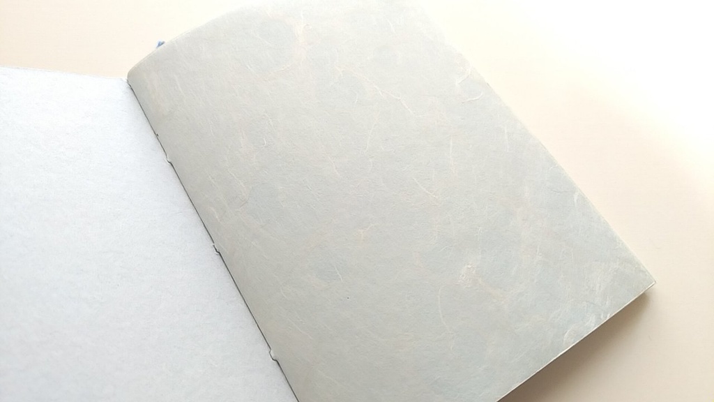 A6ノート 「青の稜線」【紙たくさん!ノート】