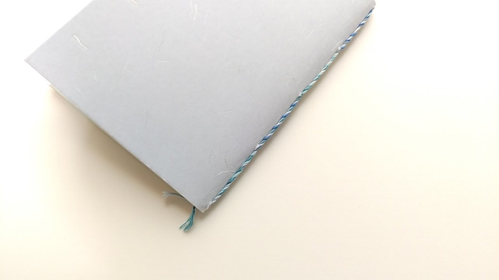 A6ノート 「青の稜線」【紙たくさん!ノート】