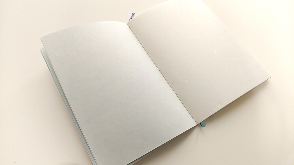 A6ノート 「青の稜線」【紙たくさん!ノート】