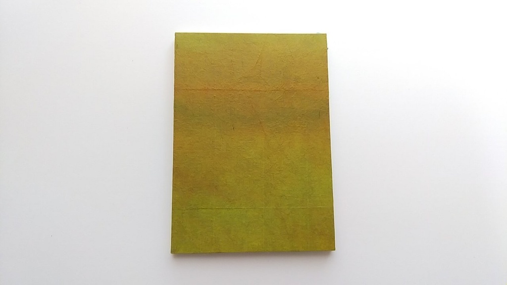 A6ノート【旅人】昼にさらけだす