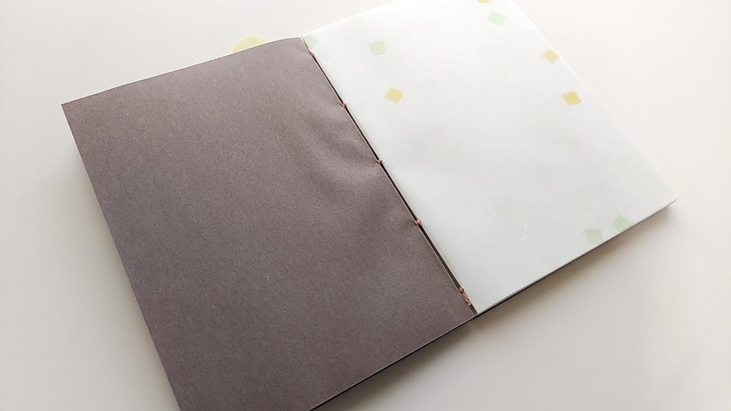 A6ノート【旅人】藍のいこい