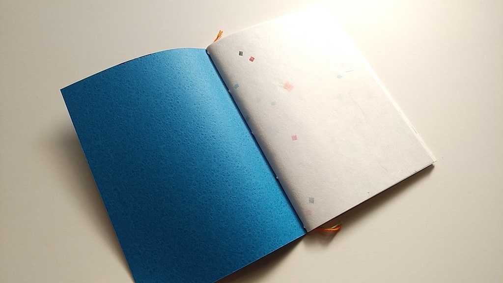 A6ノート 「カナヅチと海」【紙たくさん!ノート】