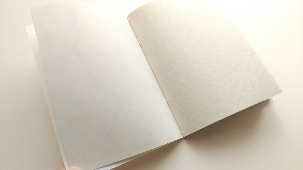 A6ノート 「白球のゆくえ」【紙たくさん!ノート】