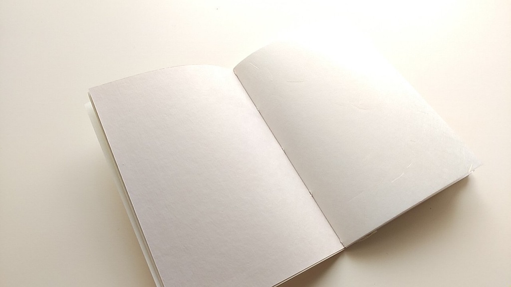 A6ノート 「白球のゆくえ」【紙たくさん!ノート】