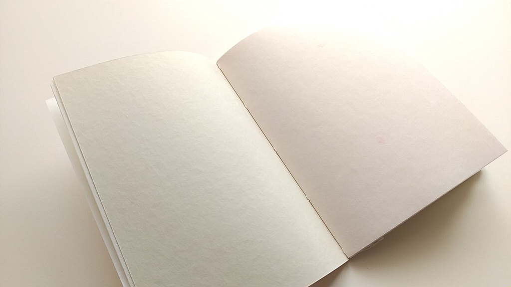 A6ノート 「白球のゆくえ」【紙たくさん!ノート】