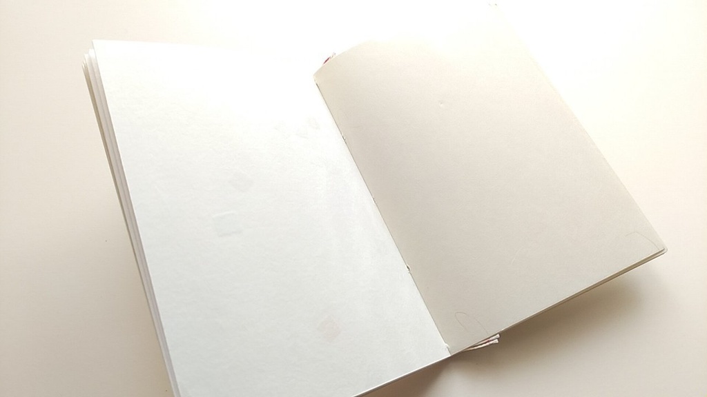 A6ノート 「白球のゆくえ」【紙たくさん!ノート】