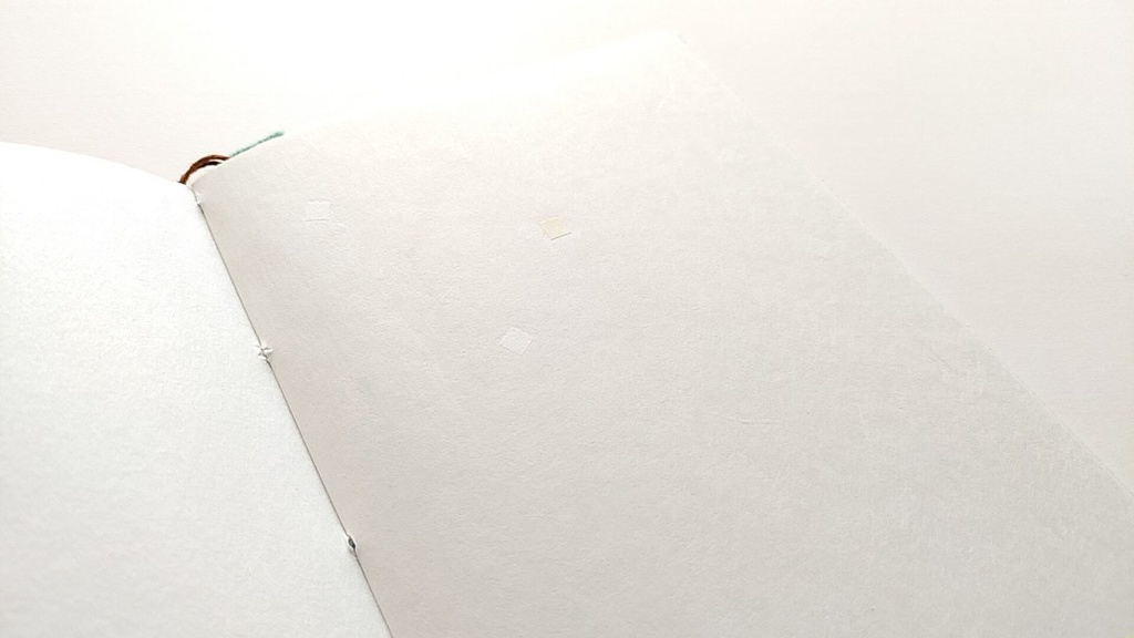 A6ノート「こもれび」 【和紙チャレンジノート】