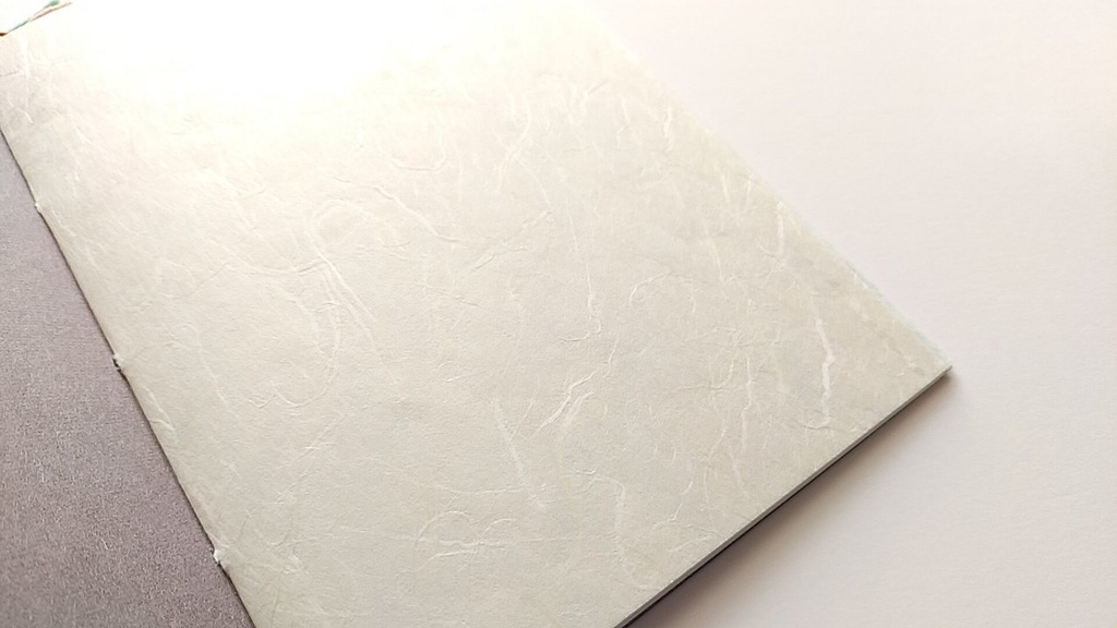 A6ノート「こもれび」 【和紙チャレンジノート】