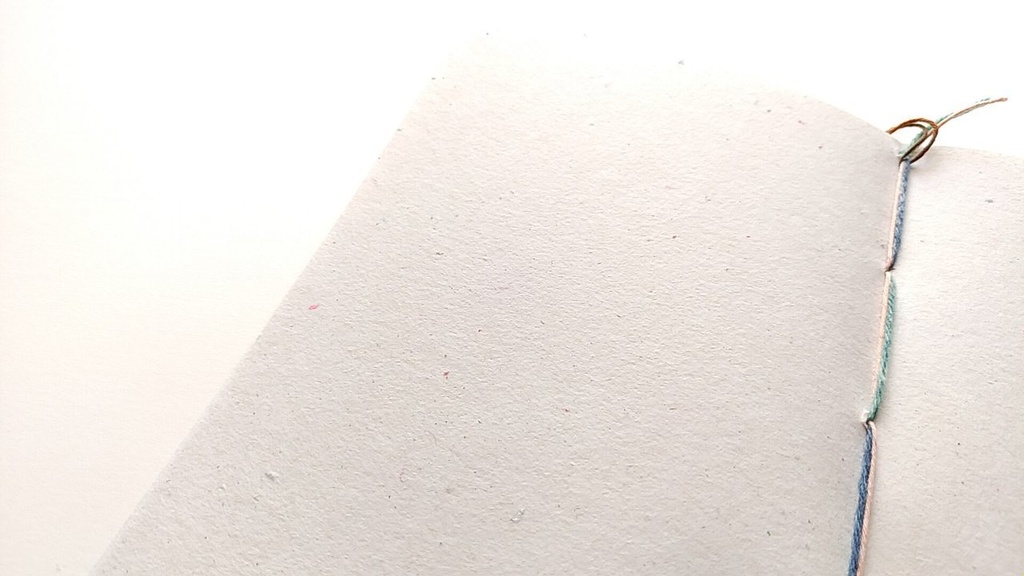 A6ノート「こもれび」 【和紙チャレンジノート】