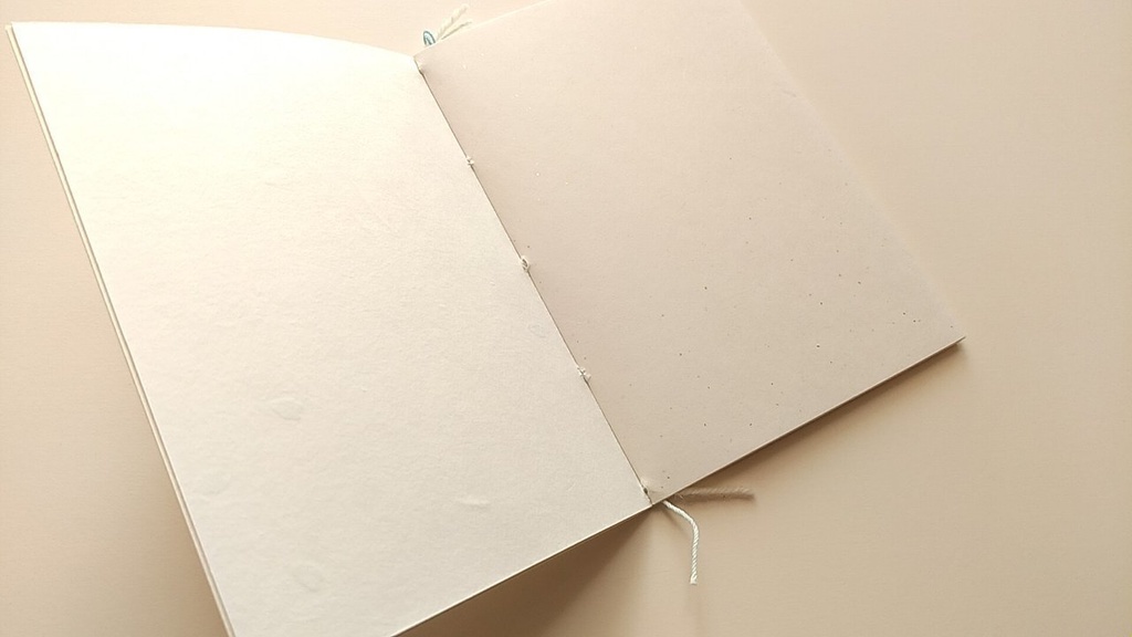 A6ノート「雲海」 【和紙チャレンジノート】