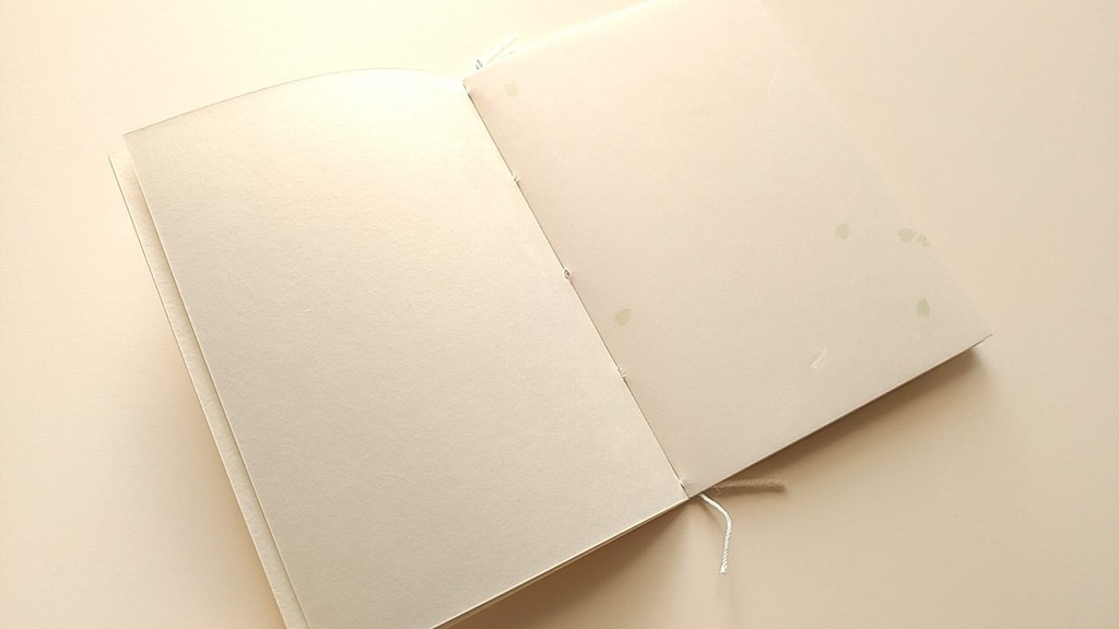 A6ノート「雲海」 【和紙チャレンジノート】