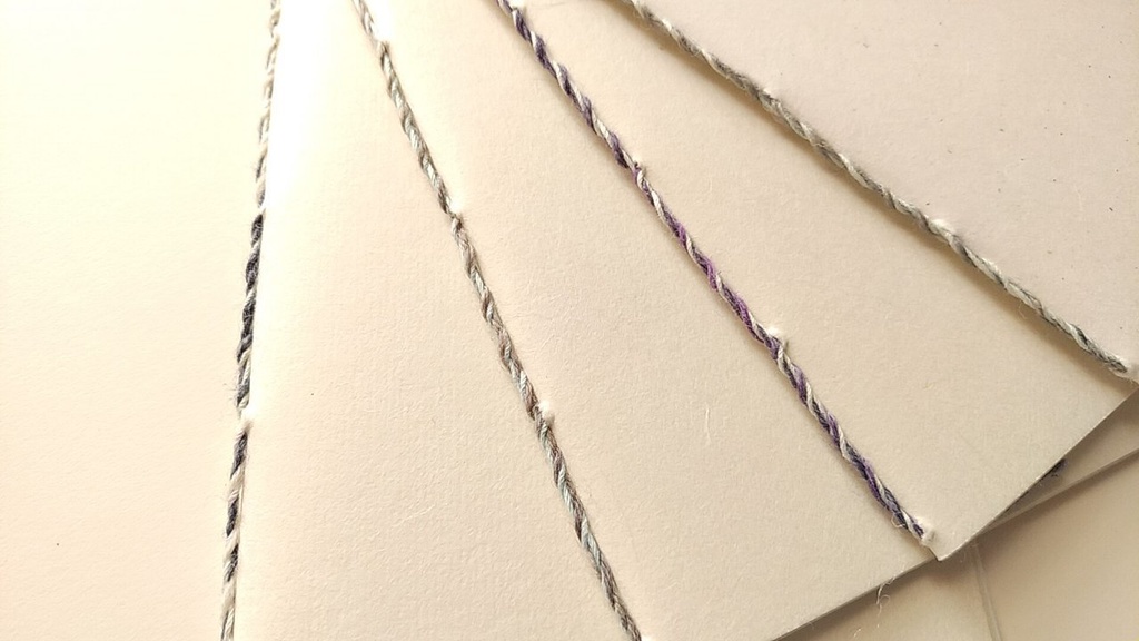 A6ノート「雲海」 【和紙チャレンジノート】