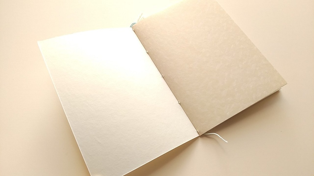 A6ノート「雲海」 【和紙チャレンジノート】