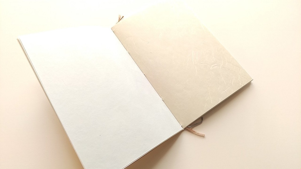 A6ノート「草枕」 【和紙チャレンジノート】