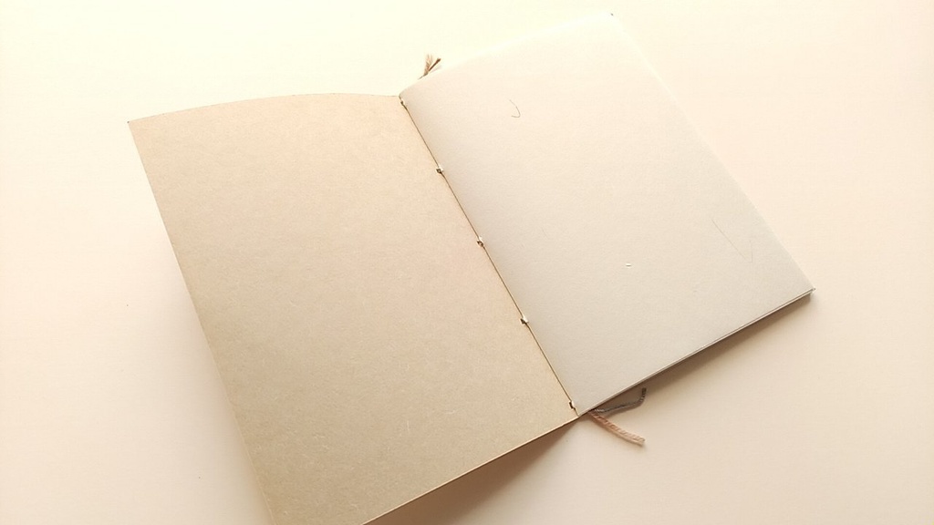 A6ノート「草枕」 【和紙チャレンジノート】