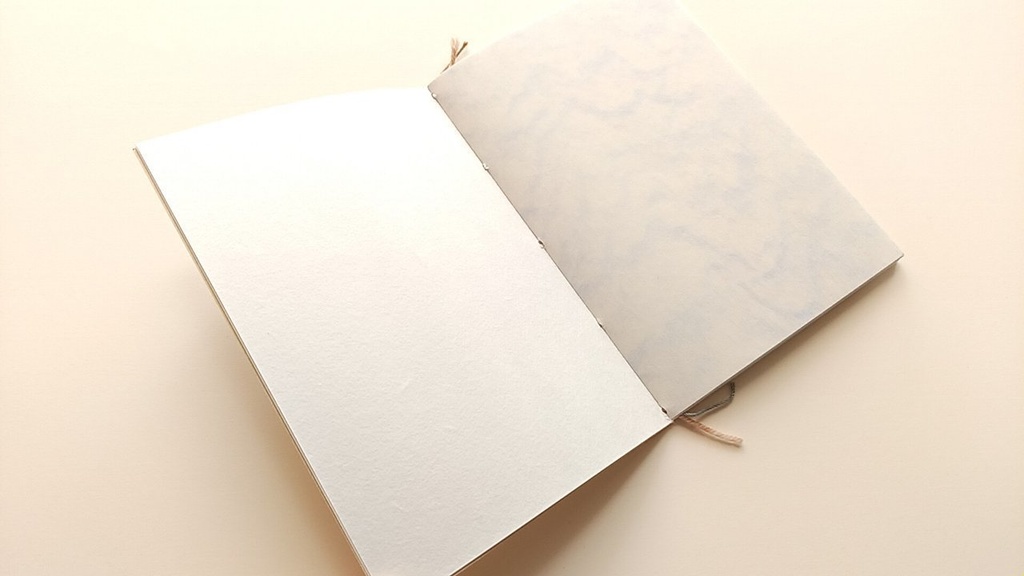 A6ノート「草枕」 【和紙チャレンジノート】