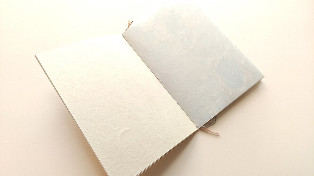 A6ノート「草枕」 【和紙チャレンジノート】