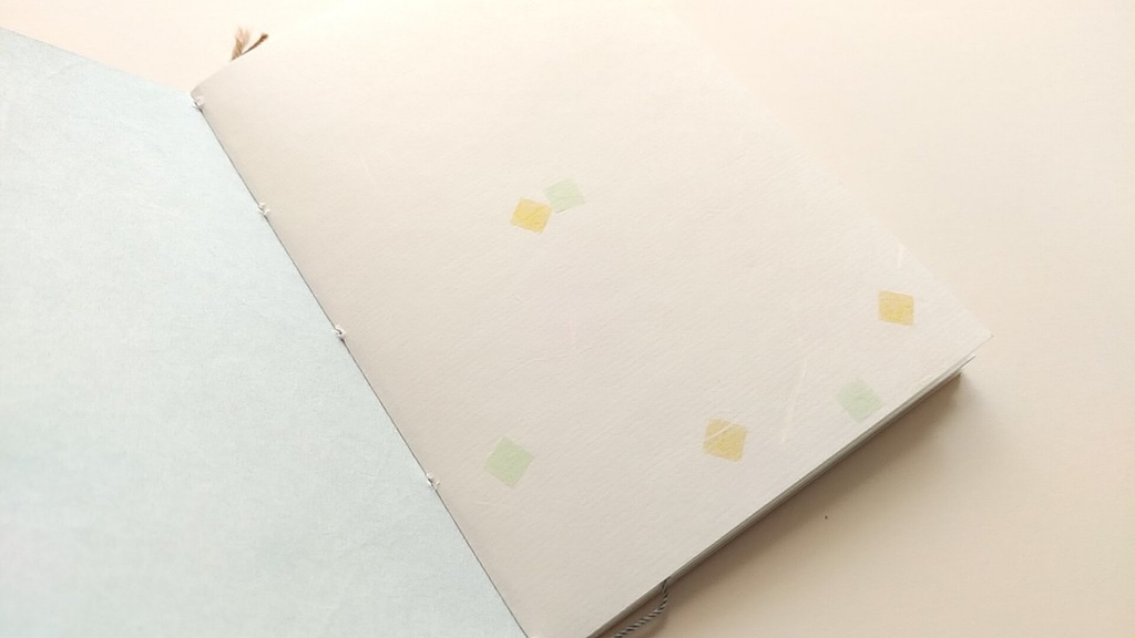 A6ノート「草枕」 【和紙チャレンジノート】