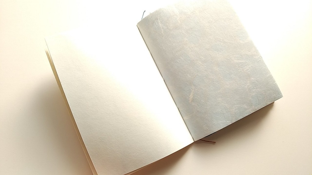 A6ノート 「老師と釣り」【紙たくさん!ノート】