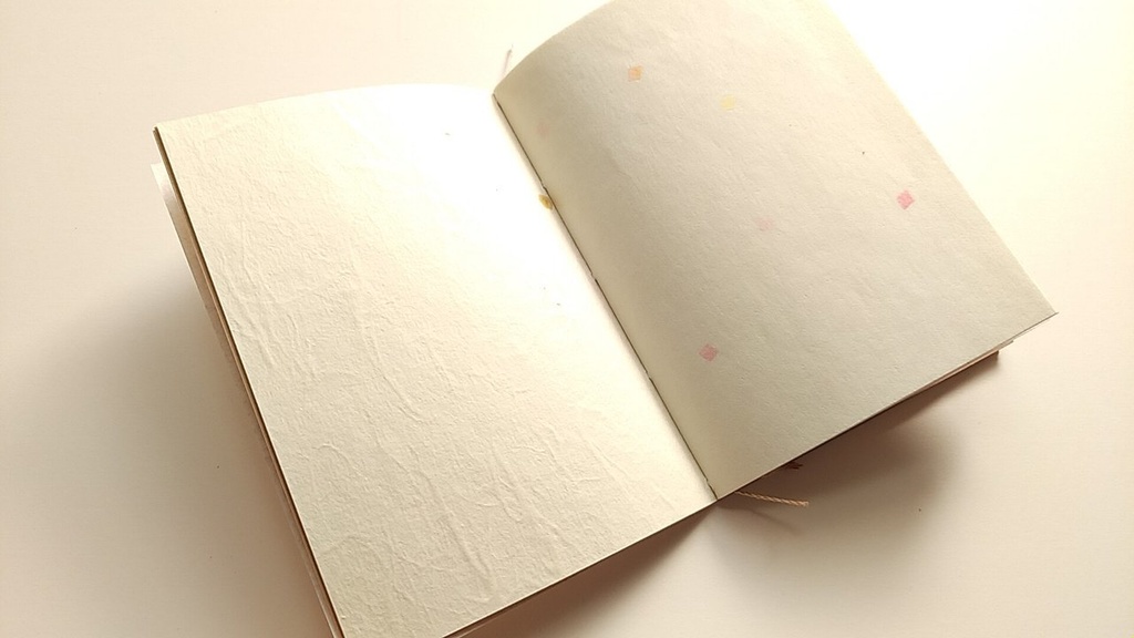 A6ノート 「ゆげにとけて」【紙たくさん!ノート】