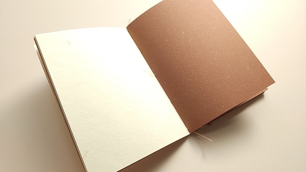 A6ノート 「ゆげにとけて」【紙たくさん!ノート】