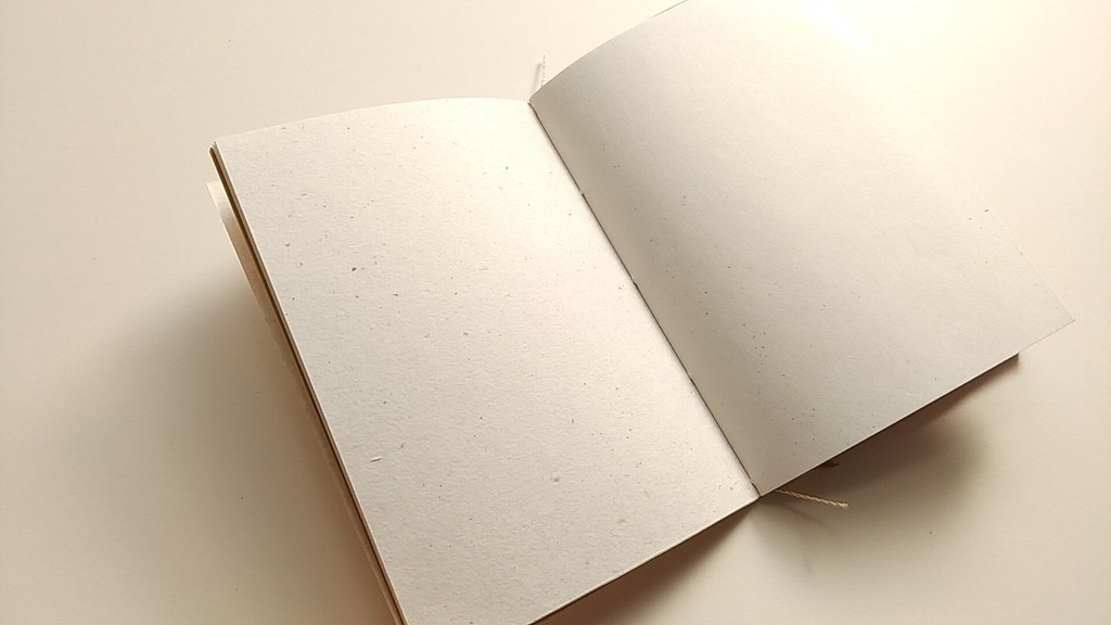 A6ノート 「ゆげにとけて」【紙たくさん!ノート】