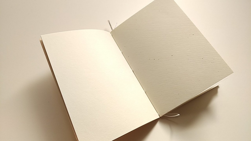 A6ノート 「雪の日と私とコーヒー」【紙たくさん!ノート】