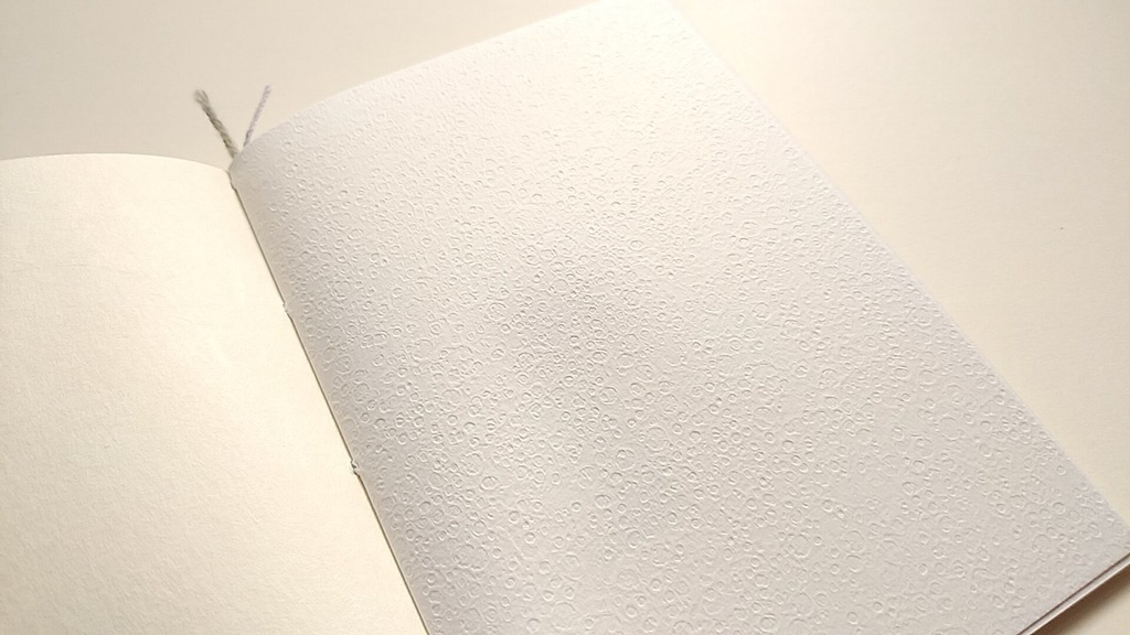 A6ノート 「雪の日と私とコーヒー」【紙たくさん!ノート】