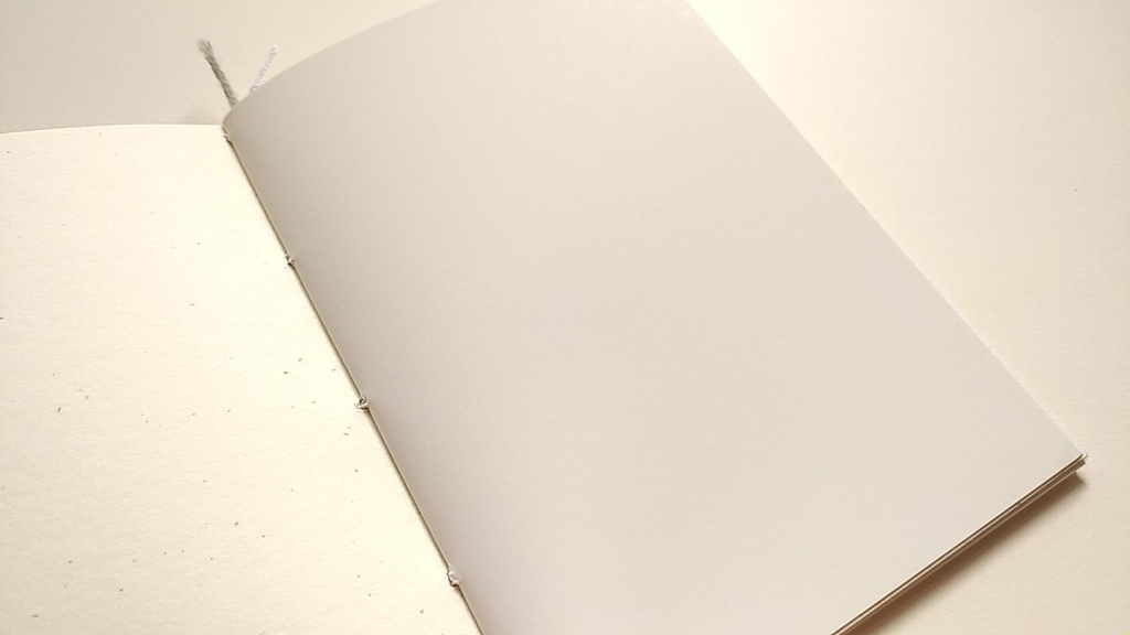 A6ノート 「雪の日と私とコーヒー」【紙たくさん!ノート】