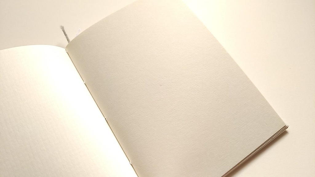 A6ノート 「雪の日と私とコーヒー」【紙たくさん!ノート】