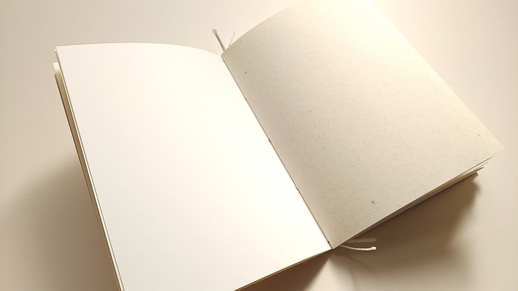 A6ノート 「雪の日と私とコーヒー」【紙たくさん!ノート】