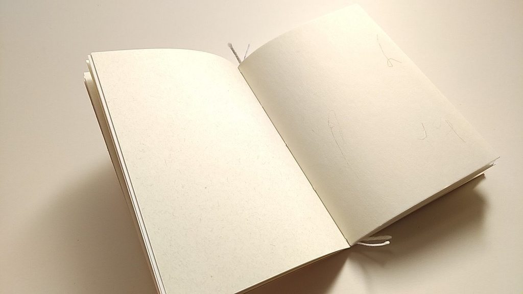 A6ノート 「雪の日と私とコーヒー」【紙たくさん!ノート】