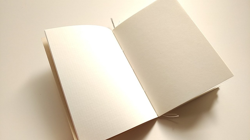 A6ノート 「雪の日と私とコーヒー」【紙たくさん!ノート】