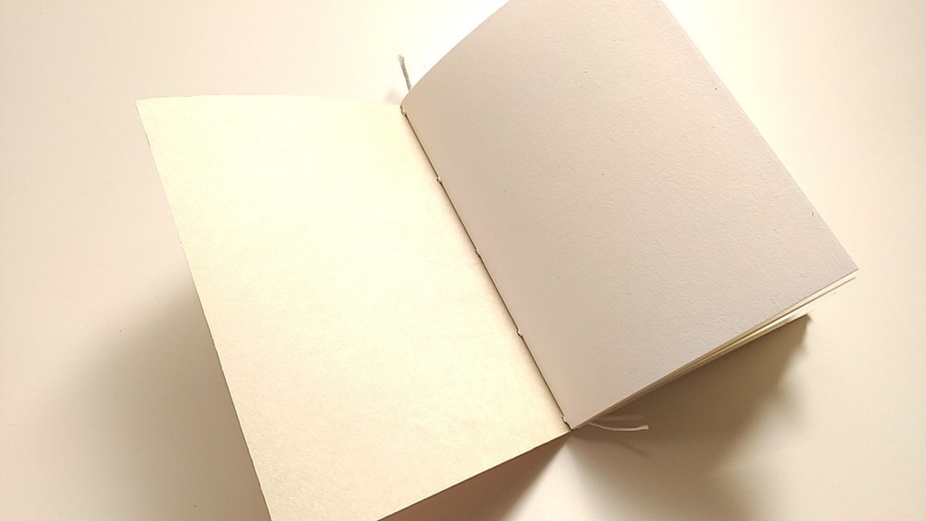 A6ノート 「雪の日と私とコーヒー」【紙たくさん!ノート】