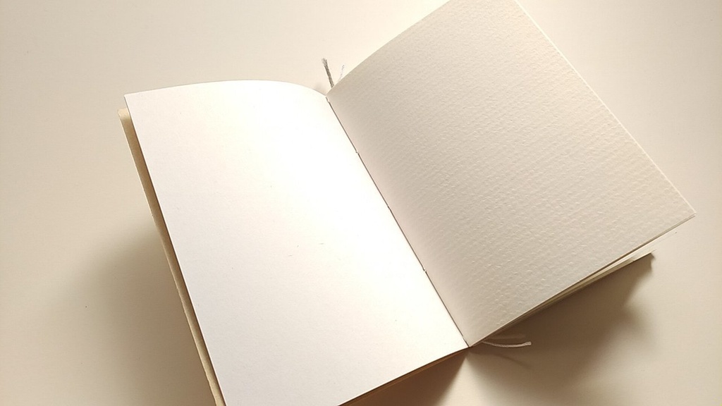 A6ノート 「雪の日と私とコーヒー」【紙たくさん!ノート】