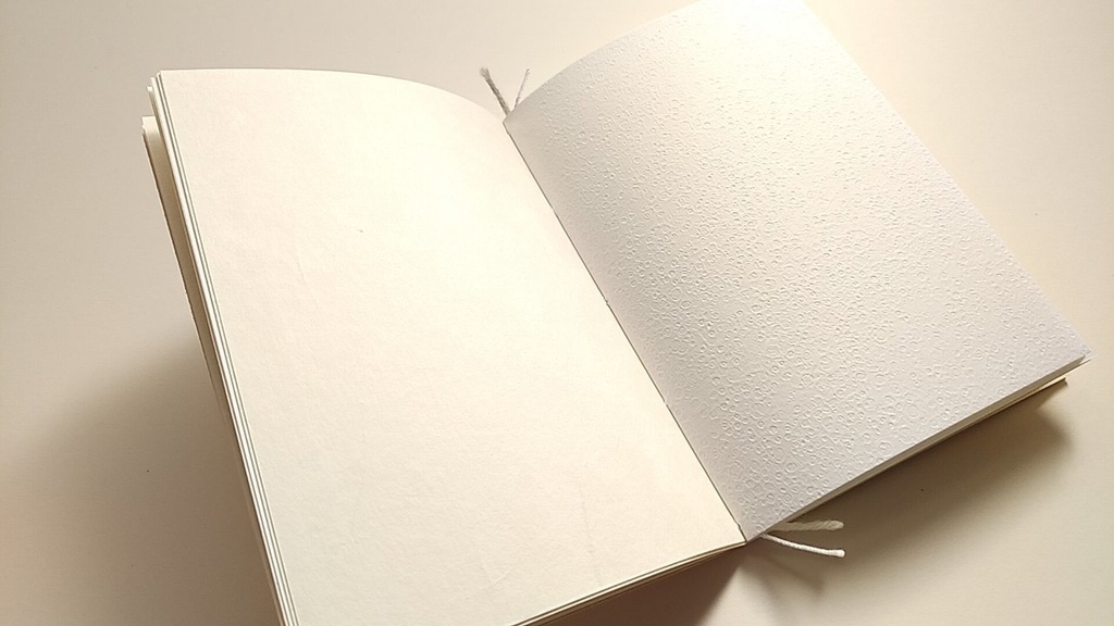 A6ノート 「雪の日と私とコーヒー」【紙たくさん!ノート】