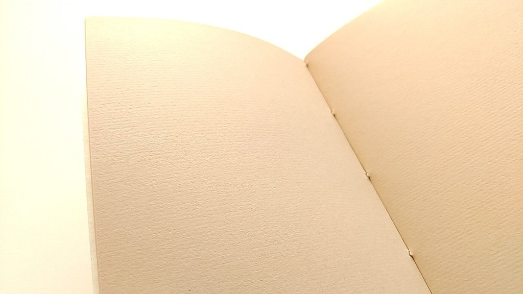 A6ノート「日陰にわらう」 【紙たくさん!ノート】