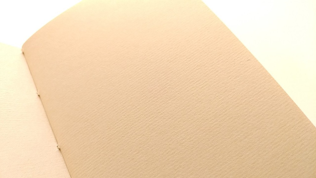 A6ノート「日陰にわらう」 【紙たくさん!ノート】