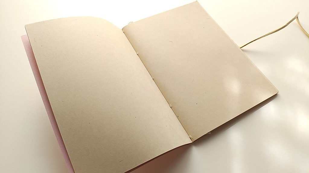 A6ノート 「 ぽやぽやモーニング」【紙たくさん!ノート】