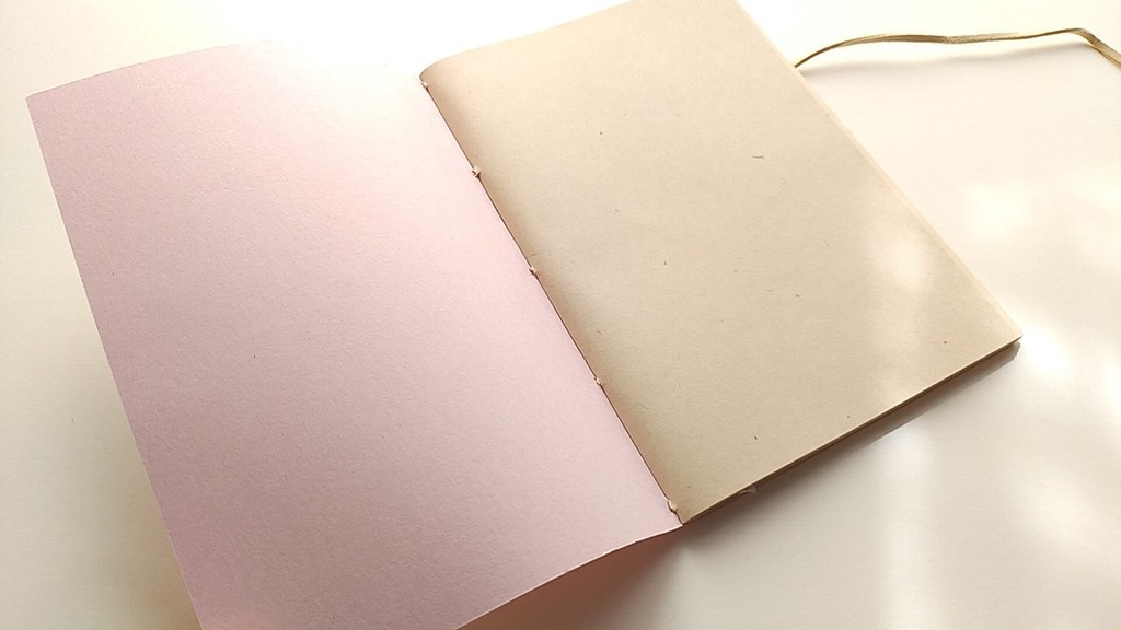 A6ノート 「 ぽやぽやモーニング」【紙たくさん!ノート】