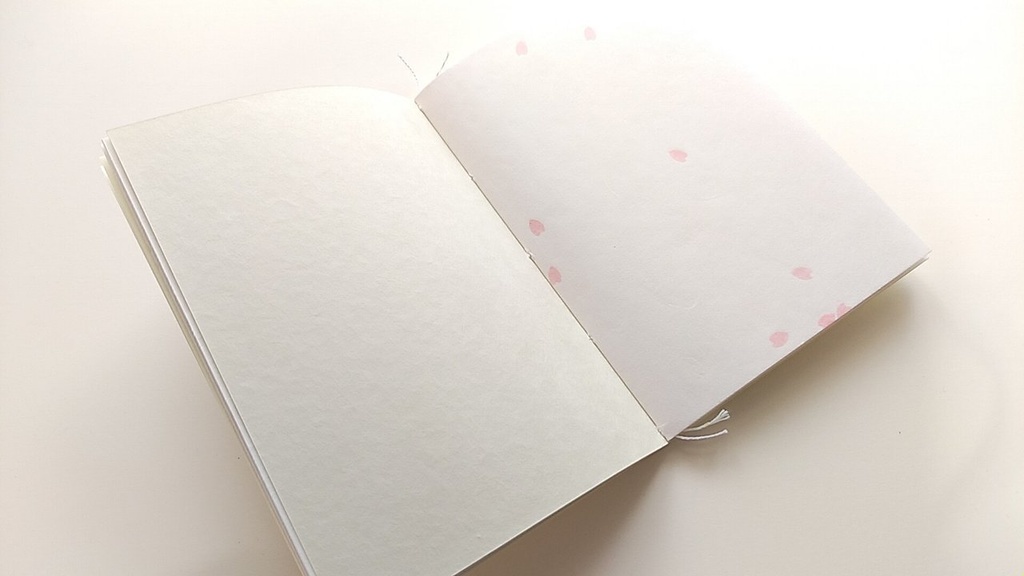 A6ノート「光の交差点」【紙たくさん!ノート】