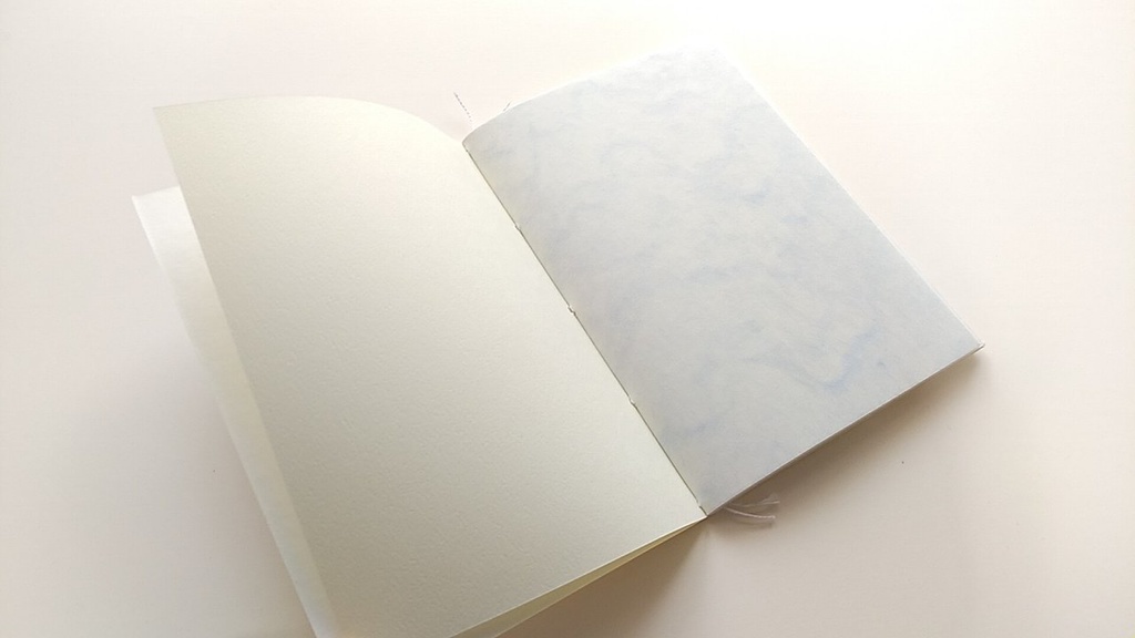 A6ノート「光の交差点」【紙たくさん!ノート】