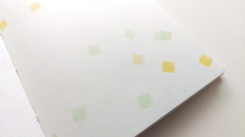 A6ノート「光の交差点」【紙たくさん!ノート】