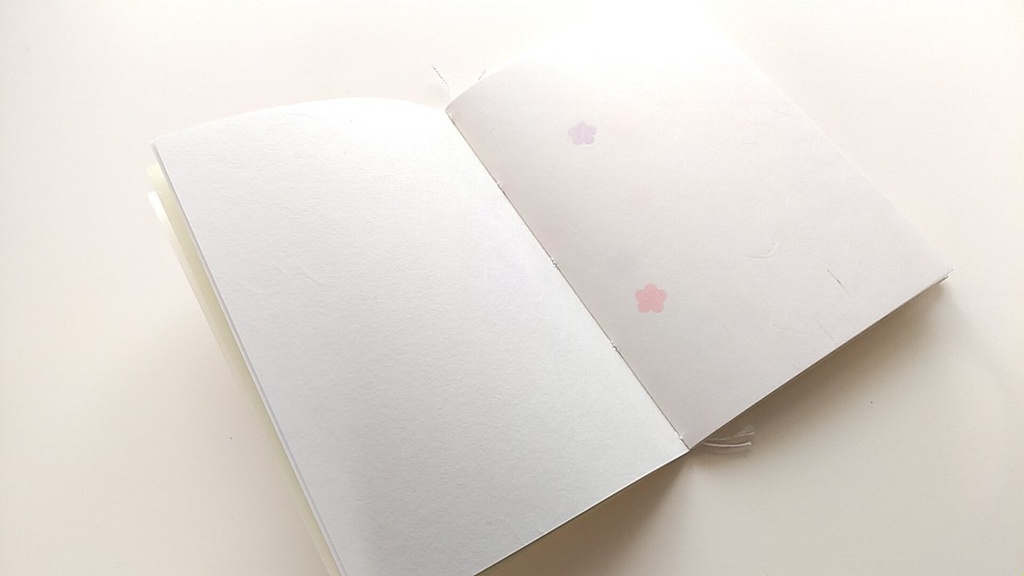 A6ノート「光の交差点」【紙たくさん!ノート】