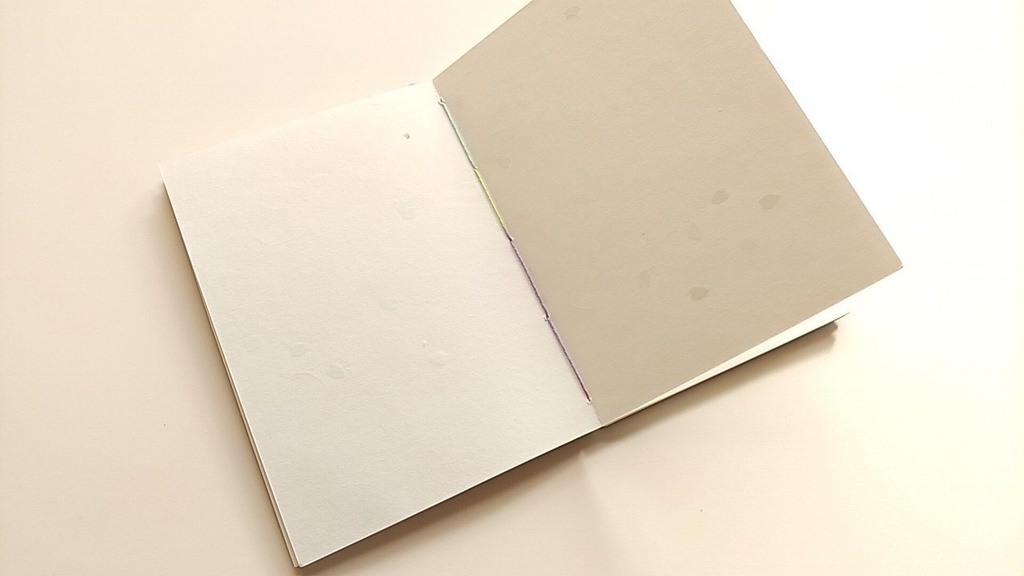 A6ノート【旅人】水の鈴の音に心すまして